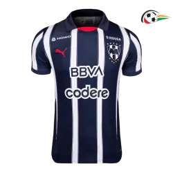Monterrey Camiseta Qualidade TAILANDESA Local 2024/25 Jogador Preto/Branco