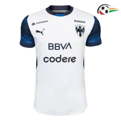 Monterrey Equipacione Qualidade AAA Visitante Segundo Kit 2024/25 Versão Jogador Branco