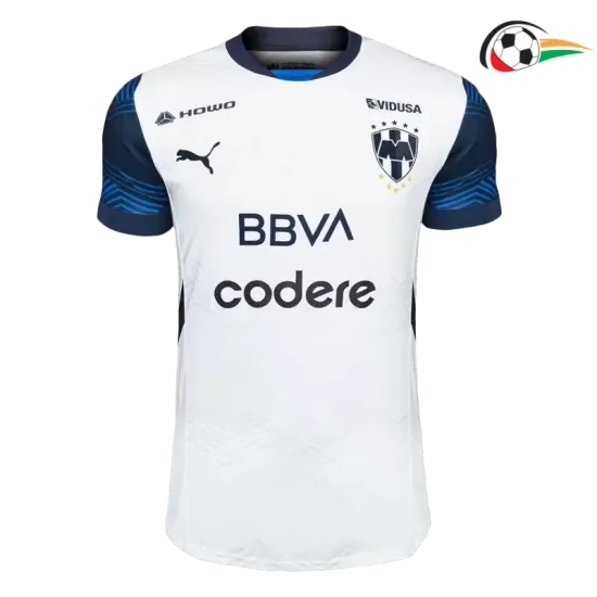 Monterrey Equipacione Qualidade AAA Visitante Segundo Kit 2024/25 Versão Jogador Branco Monterrey Equipacione Qualidade AAA Visitante Segundo Kit 2024/25 Versão Jogador Branco