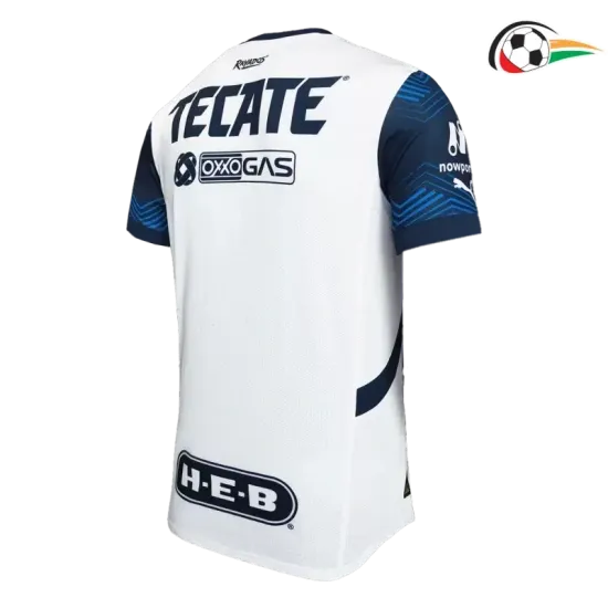 Monterrey Equipacione Qualidade AAA Visitante Segundo Kit 2024/25 Versão Jogador Branco Monterrey Equipacione Qualidade AAA Visitante Segundo Kit 2024/25 Versão Jogador Branco