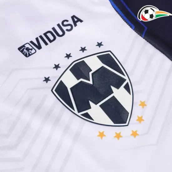 Monterrey Equipacione Qualidade AAA Visitante Segundo Kit 2024/25 Versão Jogador Branco Monterrey Equipacione Qualidade AAA Visitante Segundo Kit 2024/25 Versão Jogador Branco