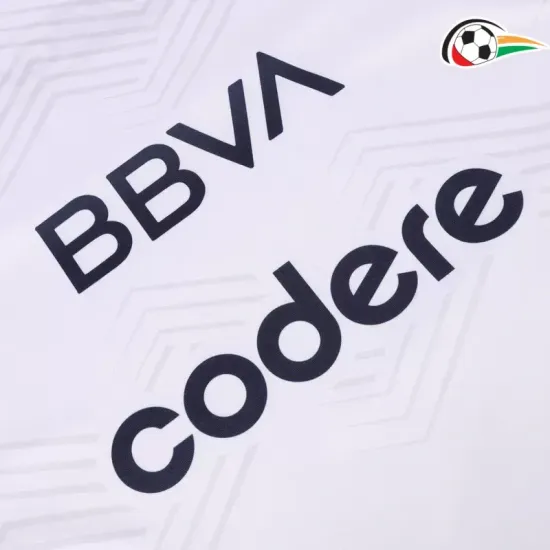 Monterrey Equipacione Qualidade AAA Visitante Segundo Kit 2024/25 Versão Jogador Branco Monterrey Equipacione Qualidade AAA Visitante Segundo Kit 2024/25 Versão Jogador Branco