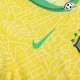 Brasil Camisola Qualidade Premium Home 2024 Versão Jogador Amarelo