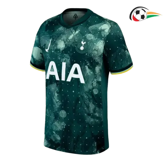 Camisa Tottenham Hotspur Baratas Thrid 2024/25 Versão Jogador Verde