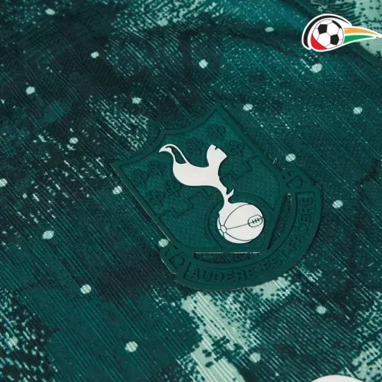 Camisa Tottenham Hotspur Baratas Thrid 2024/25 Versão Jogador Verde