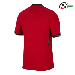 Portugal Camisa Futebol Primeiro Kit 2024 Jogador Vermelho