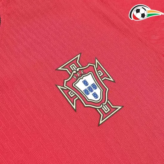 Portugal Camisa Futebol Primeiro Kit 2024 Jogador Vermelho Portugal Camisa Futebol Primeiro Kit 2024 Jogador Vermelho