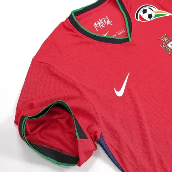 Portugal Camisa Futebol Primeiro Kit 2024 Jogador Vermelho Portugal Camisa Futebol Primeiro Kit 2024 Jogador Vermelho