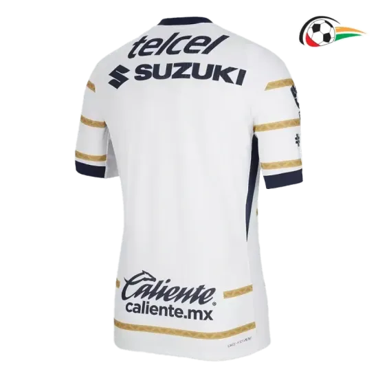 Pumas UNAM Camisola Qualidade TAILANDESA Home 2024/25 Versão Jogador Branco Pumas UNAM Camisola Qualidade TAILANDESA Home 2024/25 Versão Jogador Branco