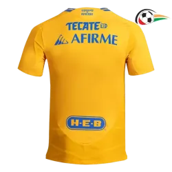 Tigres UANL Camisa Qualidade AAA Primeiro Kit 2024/25 Jogador Amarelo