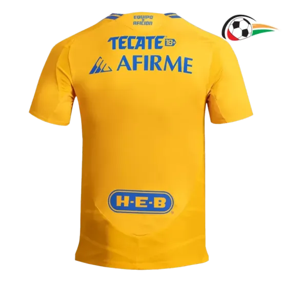 Tigres UANL Camisa Qualidade AAA Primeiro Kit 2024/25 Jogador Amarelo Tigres UANL Camisa Qualidade AAA Primeiro Kit 2024/25 Jogador Amarelo
