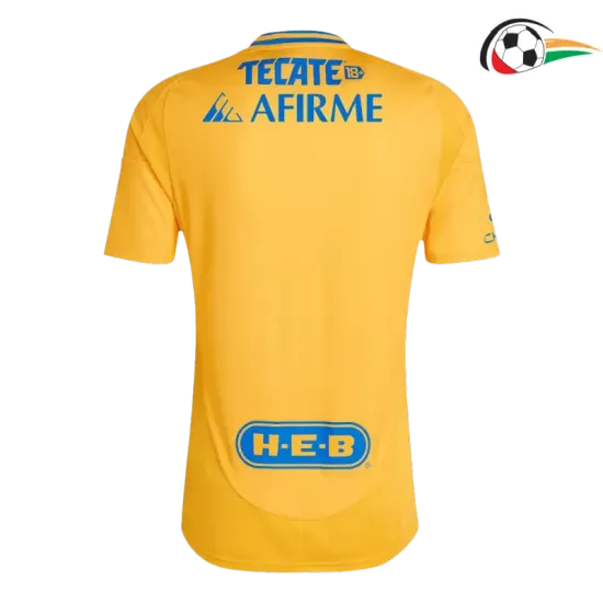 Tigres UANL Camiseta Qualidade Premium Local 2024/25 Amarelo
