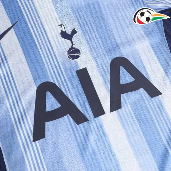 Tottenham Hotspur Equipacione Futebol Segundo Kit 2024/25 Versão Jogador Azul