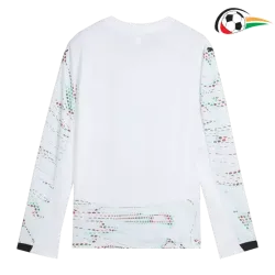 Camiseta Portugal Qualidade Premium Away 2025 ML Branco