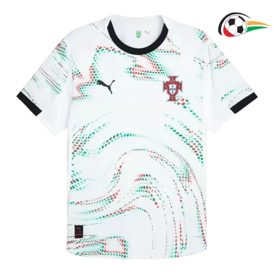 Camisola Portugal Qualidade TAILANDESA Away Segundo Kit 2025 Versão Jogador Branco Camisola Portugal Qualidade TAILANDESA Away Segundo Kit 2025 Versão Jogador Branco