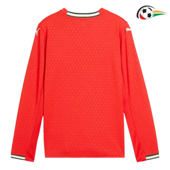 Portugal Camisa Baratas Home 2025 ML Vermelho Portugal Camisa Baratas Home 2025 ML Vermelho