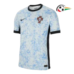 Portugal Camiseta Replicas Segundo Kit 2024 Versão Jogador Branco
