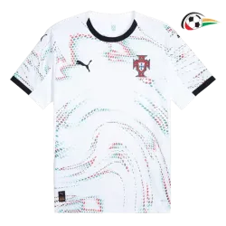 Portugal Camisola Replicas Visitante Segundo Kit 2025 Branco