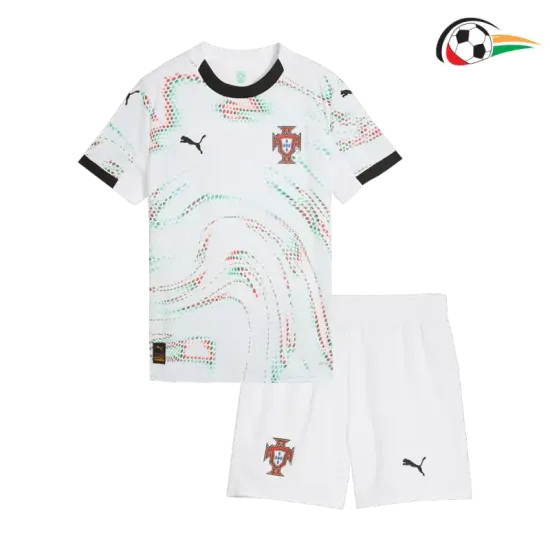 Portugal Equipacione Qualidade AAA Away Segundo Kit 2025 (Camisola + Calções) Branco Portugal Equipacione Qualidade AAA Away Segundo Kit 2025 (Camisola + Calções) Branco