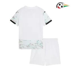Portugal Equipacione Qualidade AAA Away Segundo Kit 2025 (Camisola + Calções) Branco