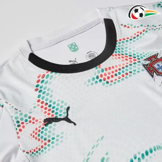 Portugal Equipacione Qualidade AAA Away Segundo Kit 2025 (Camisola + Calções) Branco Portugal Equipacione Qualidade AAA Away Segundo Kit 2025 (Camisola + Calções) Branco