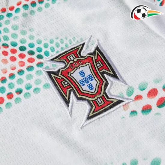 Portugal Equipacione Qualidade AAA Away Segundo Kit 2025 (Camisola + Calções) Branco Portugal Equipacione Qualidade AAA Away Segundo Kit 2025 (Camisola + Calções) Branco