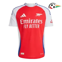 Arsenal Camisa Qualidade AAA Local Primeiro Kit 2024/25 Versão Jogador Vermelho/Branco