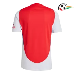 Arsenal Camisa Qualidade AAA Local Primeiro Kit 2024/25 Versão Jogador Vermelho/Branco