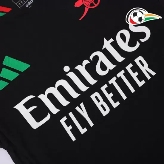Arsenal Camiseta Qualidade Premium Away Segundo Kit 2024/25 Jogador Preto Arsenal Camiseta Qualidade Premium Away Segundo Kit 2024/25 Jogador Preto