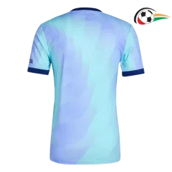 Arsenal Equipacione Futebol Thrid Terceiro Kit 2024/25 Versão Jogador Azul