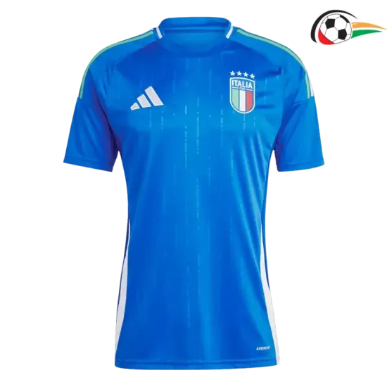 Camisa Italia Futebol Local 2024 Azul