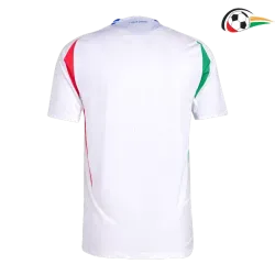 Camiseta Italia Replicas Away 2024 Versão Jogador Branco