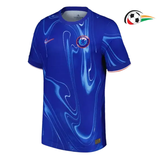 Camisola Chelsea Replicas Primeiro Kit 2024/25 Jogador Azul Camisola Chelsea Replicas Primeiro Kit 2024/25 Jogador Azul