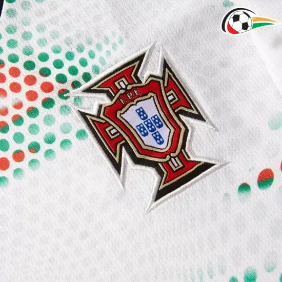 Camisola Portugal Qualidade Premium Visitante 2025 Mulher Branco Camisola Portugal Qualidade Premium Visitante 2025 Mulher Branco