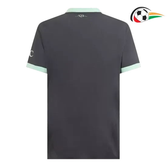 AC Milan Camisa Futebol Alternativa Terceiro Kit 2024/25 Versão Jogador Preto AC Milan Camisa Futebol Alternativa Terceiro Kit 2024/25 Versão Jogador Preto