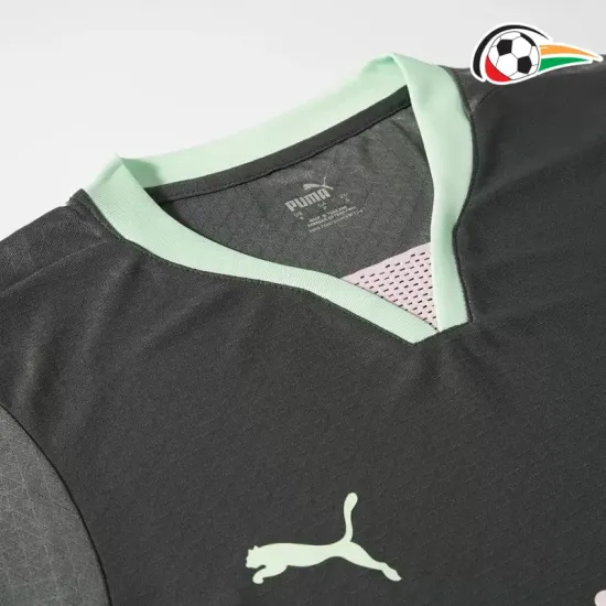AC Milan Camisa Futebol Alternativa Terceiro Kit 2024/25 Versão Jogador Preto AC Milan Camisa Futebol Alternativa Terceiro Kit 2024/25 Versão Jogador Preto