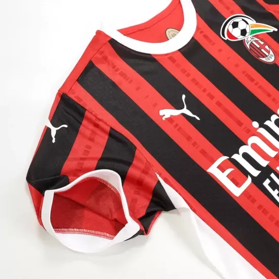 AC Milan Camisola Qualidade Premium Local 2024/25 Jogador Vermelho/Preto AC Milan Camisola Qualidade Premium Local 2024/25 Jogador Vermelho/Preto