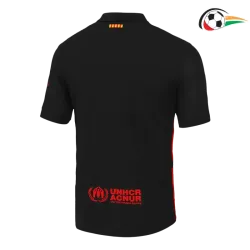 Camisa Barcelona Qualidade AAA Visitante Segundo Kit 2024/25 Versão Jogador Preto