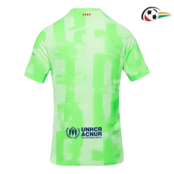 Camiseta Barcelona Qualidade Premium Alternativa 2024/25 Jogador Verde