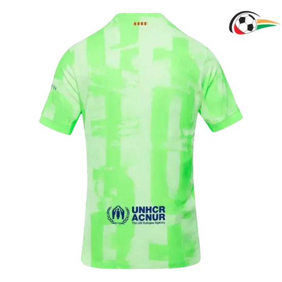 Camiseta Barcelona Qualidade Premium Alternativa 2024/25 Jogador Verde Camiseta Barcelona Qualidade Premium Alternativa 2024/25 Jogador Verde