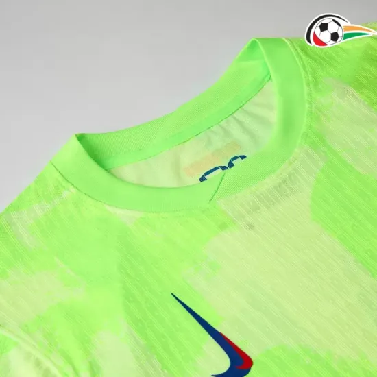 Camiseta Barcelona Qualidade Premium Alternativa 2024/25 Jogador Verde Camiseta Barcelona Qualidade Premium Alternativa 2024/25 Jogador Verde