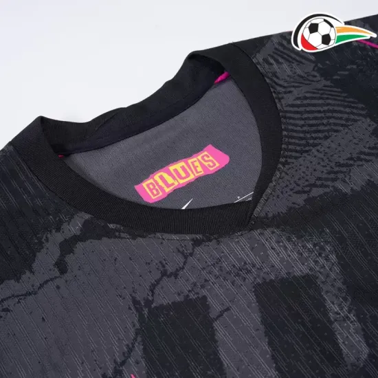 Camiseta Chelsea Qualidade TAILANDESA Alternativa 2024/25 Jogador Preto Camiseta Chelsea Qualidade TAILANDESA Alternativa 2024/25 Jogador Preto