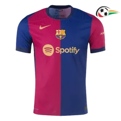 Camisola Barcelona Qualidade TAILANDESA Primeiro Kit 2024/25 Jogador Vermelho/Azul