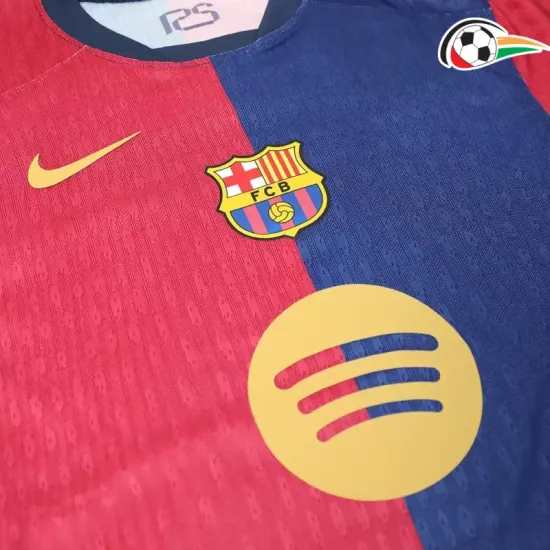 Equipacione Barcelona Futebol Local Primeiro Kit 2024/25 Versão Jogador Vermelho/Azul Equipacione Barcelona Futebol Local Primeiro Kit 2024/25 Versão Jogador Vermelho/Azul
