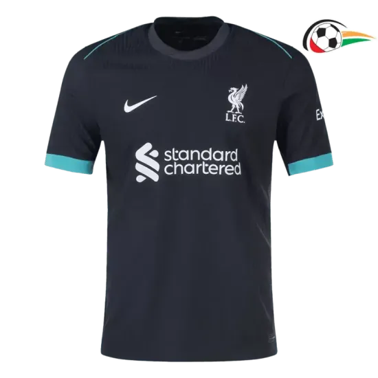Liverpool Camiseta Replicas Segundo Kit 2024/25 Jogador Preto Liverpool Camiseta Replicas Segundo Kit 2024/25 Jogador Preto