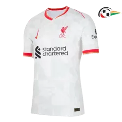 Liverpool Equipacione Baratas Thrid Terceiro Kit 2024/25 Versão Jogador Branco