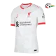 Liverpool Equipacione Baratas Thrid Terceiro Kit 2024/25 Versão Jogador Branco Liverpool Equipacione Baratas Thrid Terceiro Kit 2024/25 Versão Jogador Branco