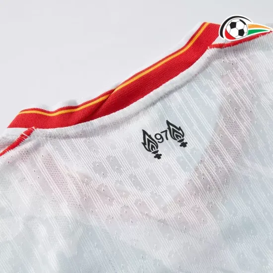 Liverpool Equipacione Baratas Thrid Terceiro Kit 2024/25 Versão Jogador Branco Liverpool Equipacione Baratas Thrid Terceiro Kit 2024/25 Versão Jogador Branco