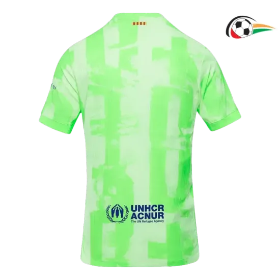 Barcelona Camisa Baratas Thrid 2024/25 Versão Jogador Verde Barcelona Camisa Baratas Thrid 2024/25 Versão Jogador Verde