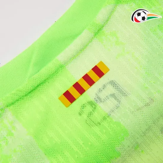 Barcelona Camisa Baratas Thrid 2024/25 Versão Jogador Verde Barcelona Camisa Baratas Thrid 2024/25 Versão Jogador Verde